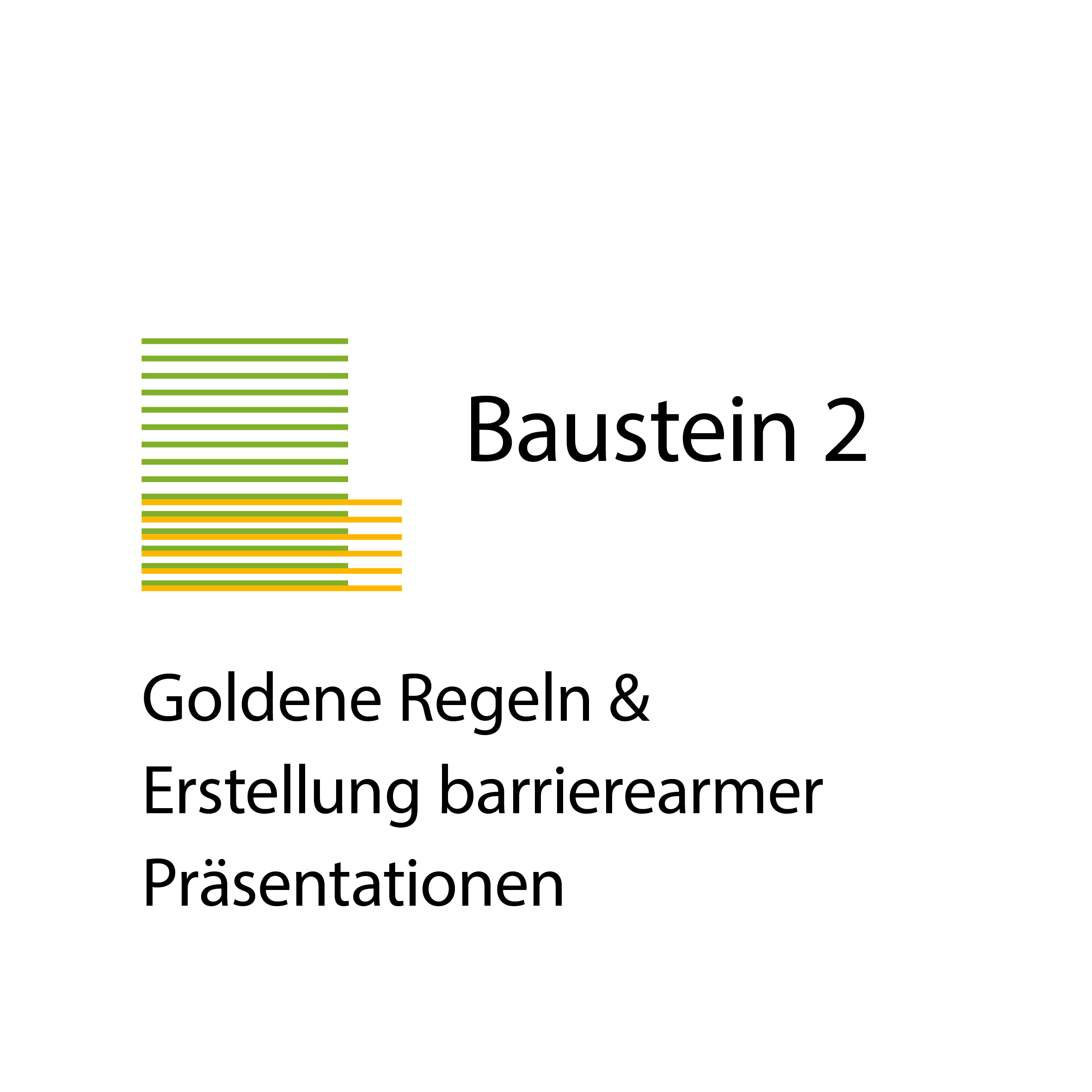 Öffnen Baustein 2