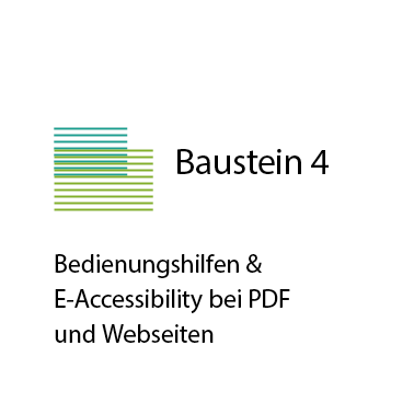 Öffnen Baustein 4