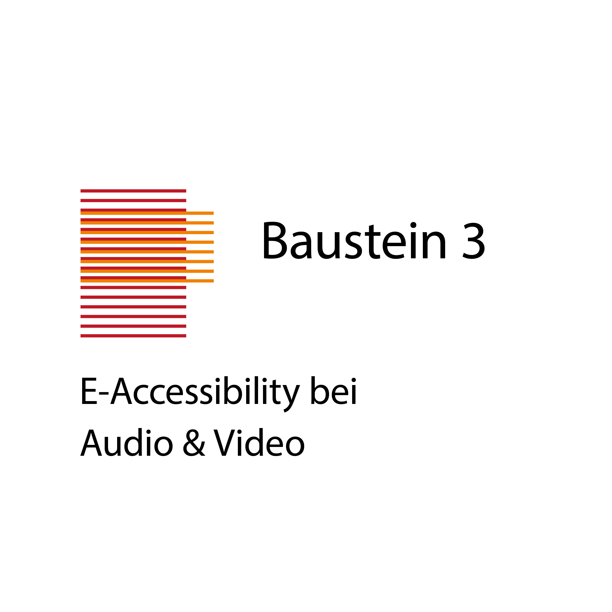 Öffnen Baustein 3 